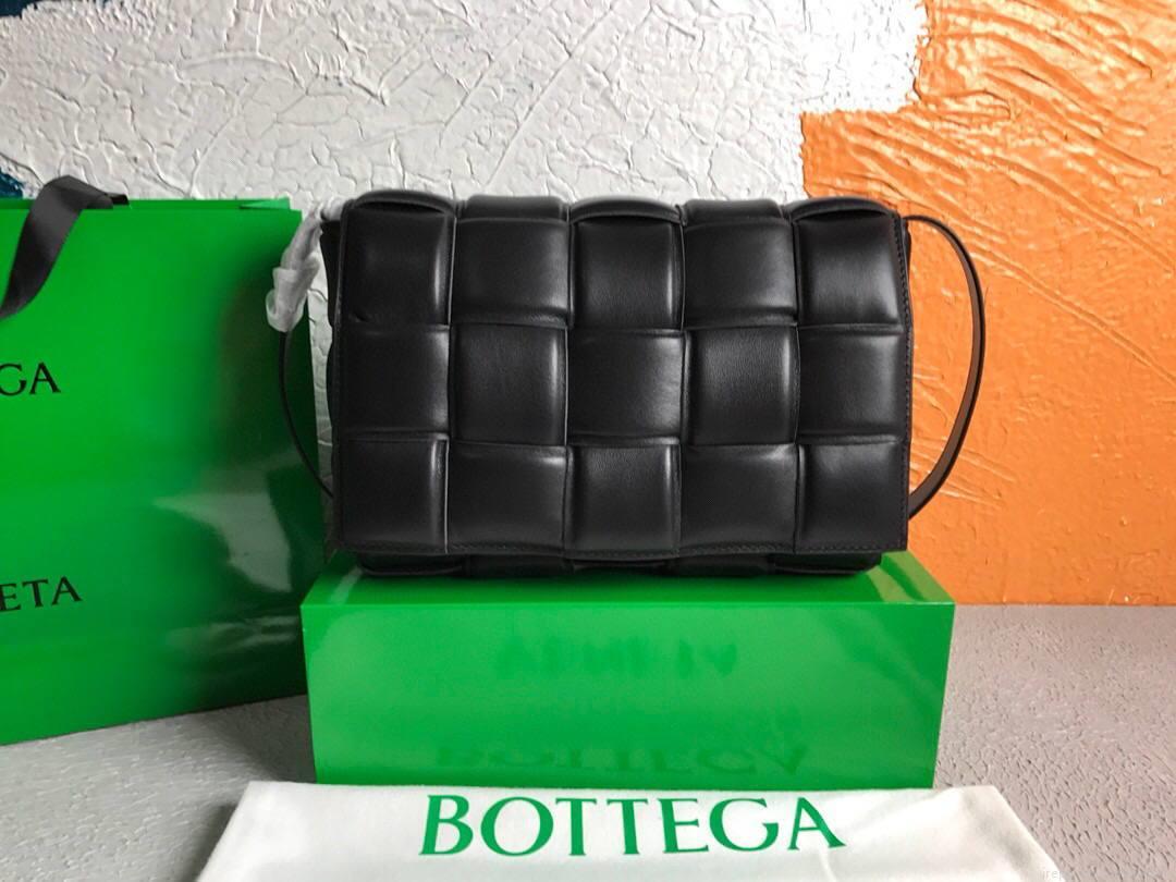 Bottega Veneta BV 591970 Padded Cassette 20206 Black Gold