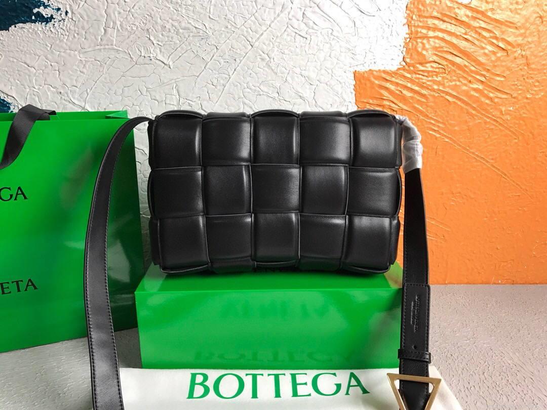 Bottega Veneta BV 591970 Padded Cassette 20206 Black Gold