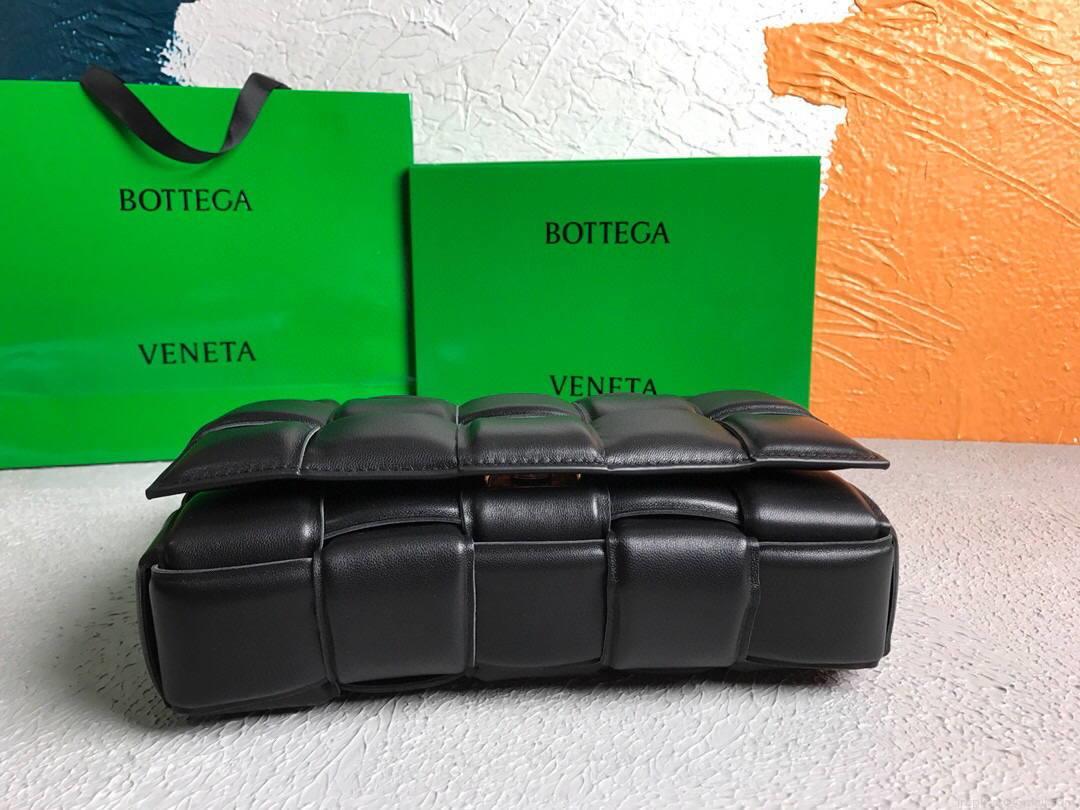 Bottega Veneta BV 591970 Padded Cassette 20206 Black Gold