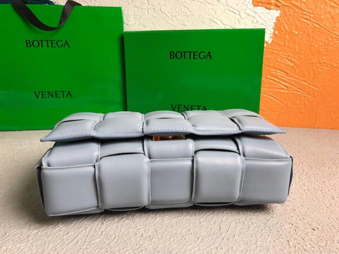 Bottega Veneta BV 591970 Padded Cassette 20206 Grey Gold