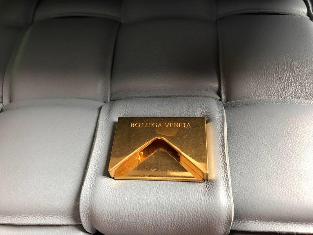 Bottega Veneta BV 591970 Padded Cassette 20206 Grey Gold