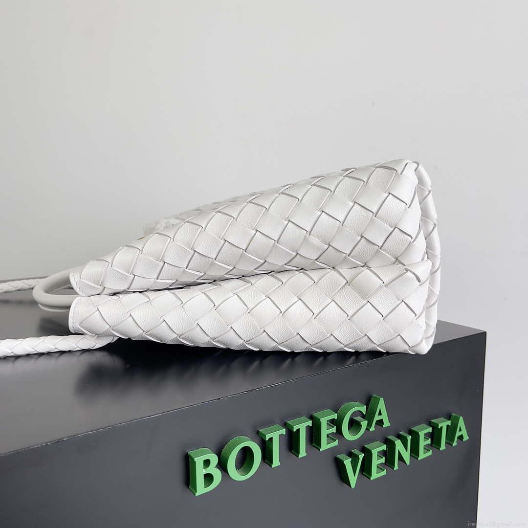 Bottega Veneta BV 743572 Medium Andiamo White