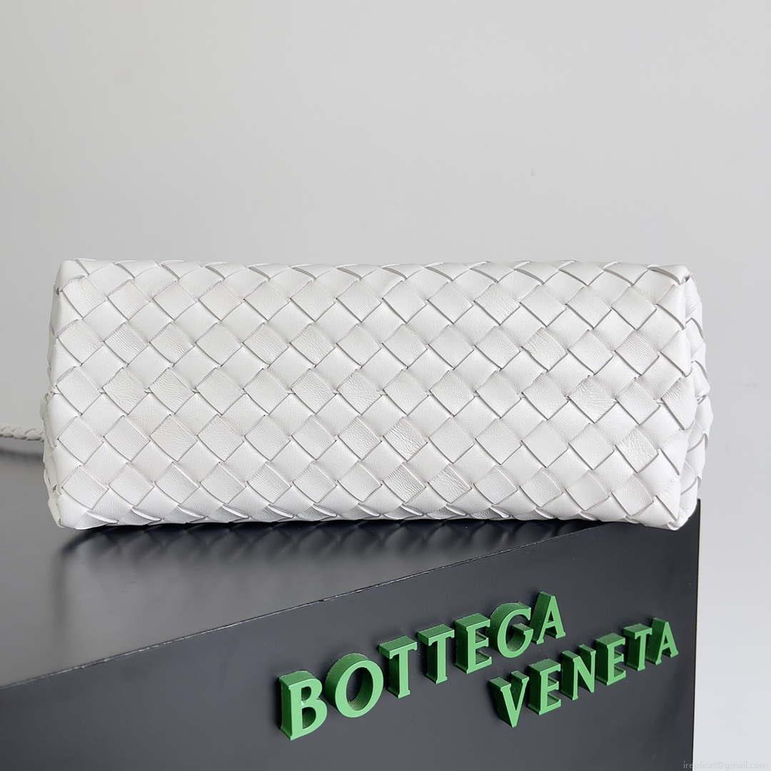 Bottega Veneta BV 743572 Medium Andiamo White