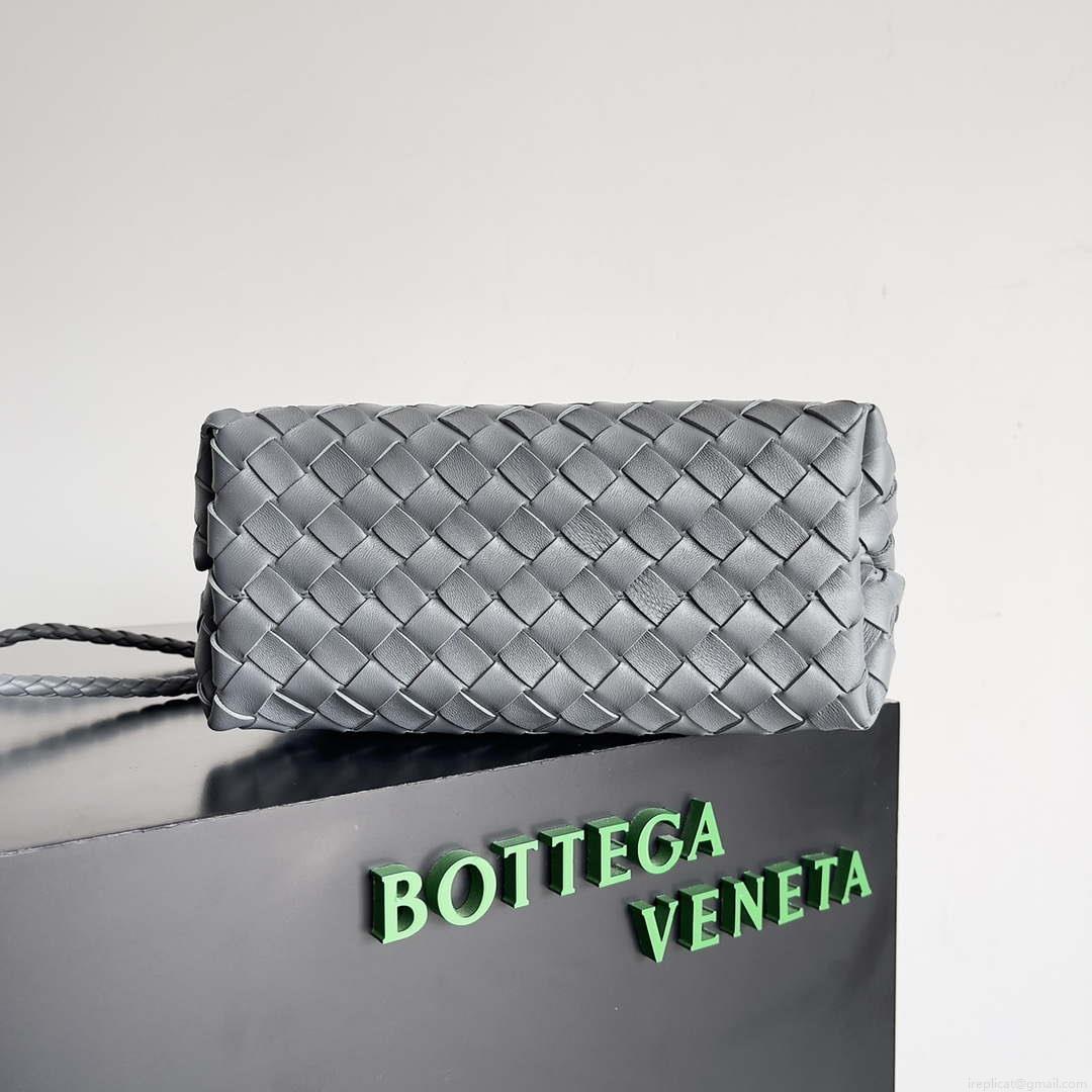 Bottega Veneta BV 743568 Small Andiamo Gray