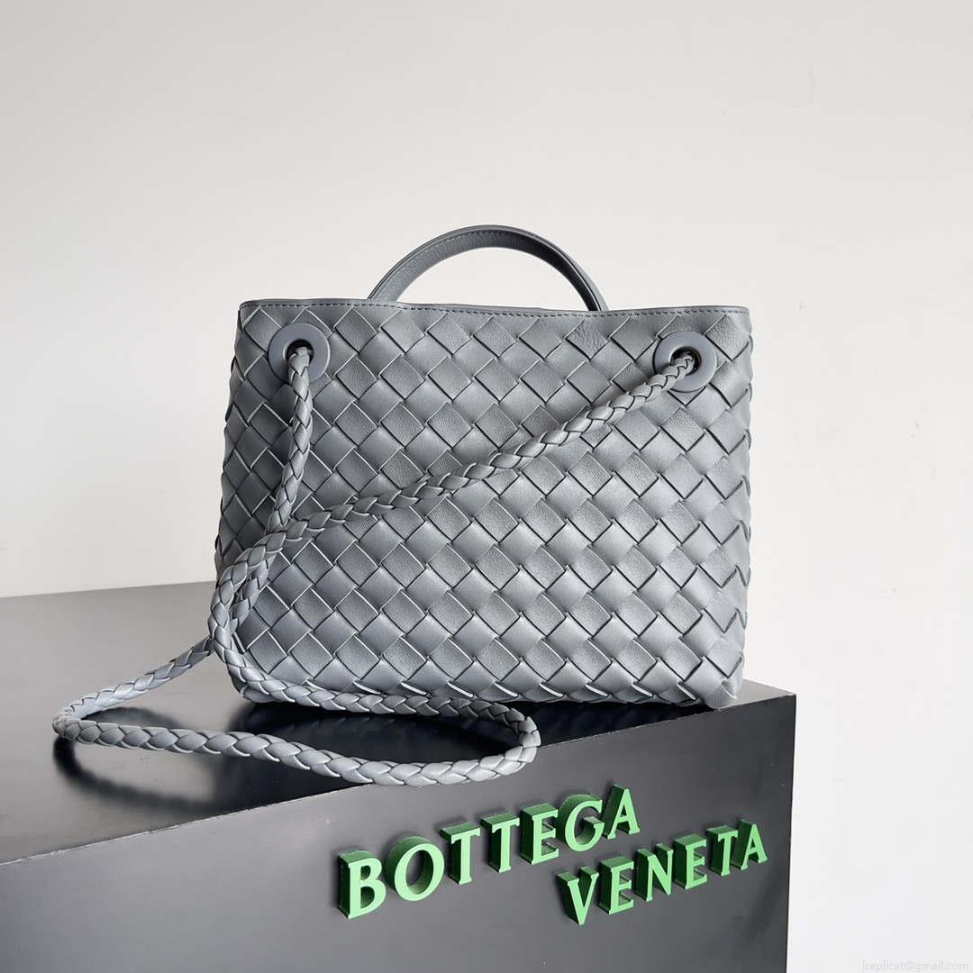 Bottega Veneta BV 743568 Small Andiamo Gray
