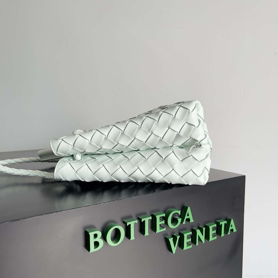 Bottega Veneta BV 743568 Small Andiamo Glacier blue