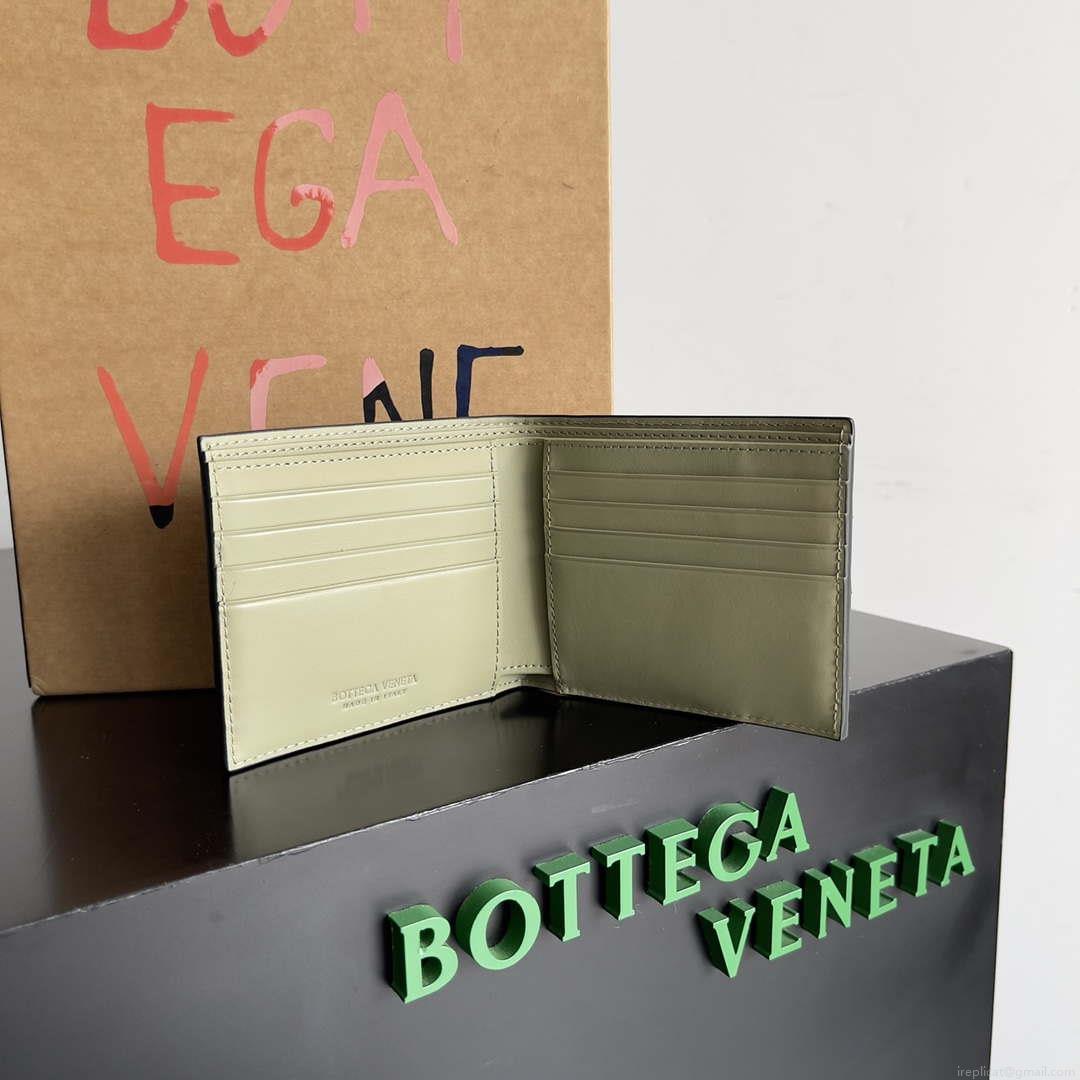 Bottega Veneta BV 743211 Intrecciato Bi-Fold Wallet BV70051