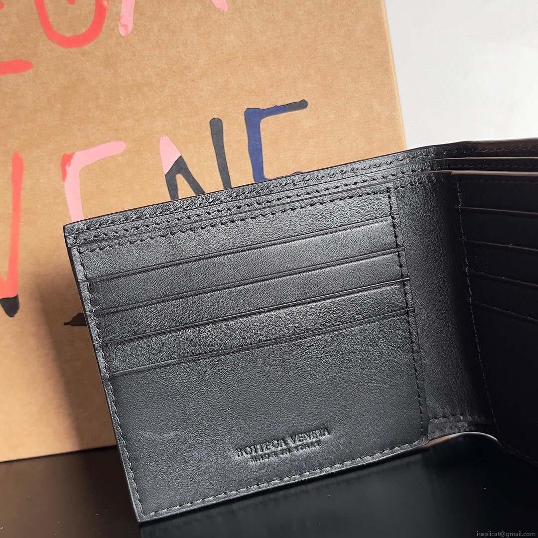 Bottega Veneta BV 743211 Intrecciato Bi-Fold Wallet BV70065