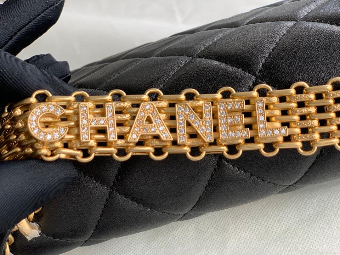 Chanel Small Flap Bag Lambskin AS3240 Black