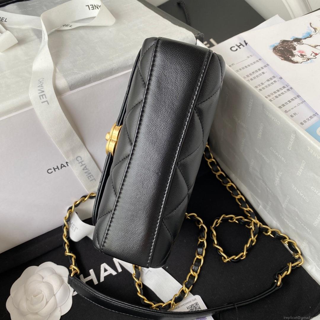 Chanel Mini Flap Bag Lambskin AS3239 Black