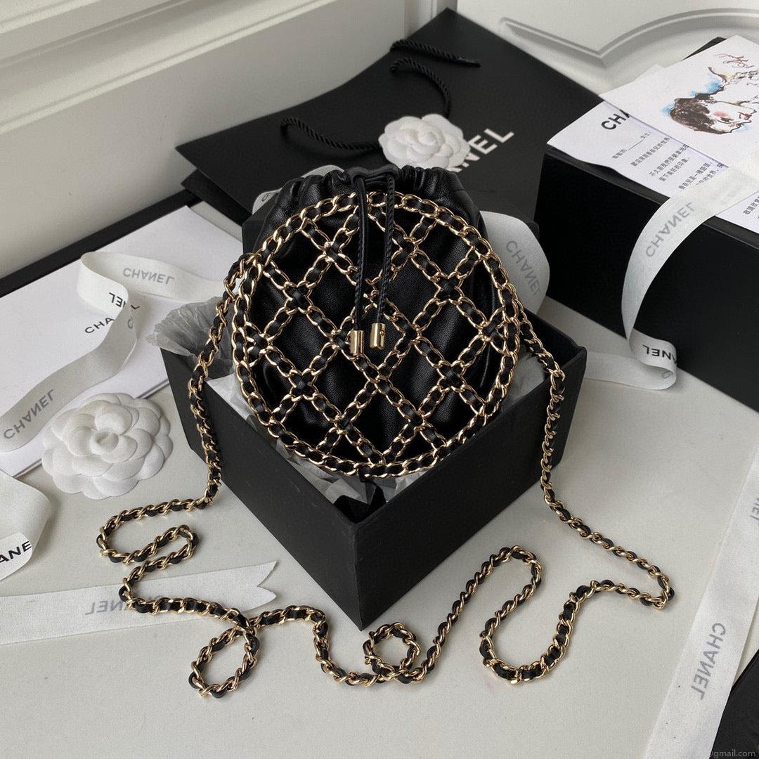 Chanel 2022 Cruise AP2685 Clutch Bag Black