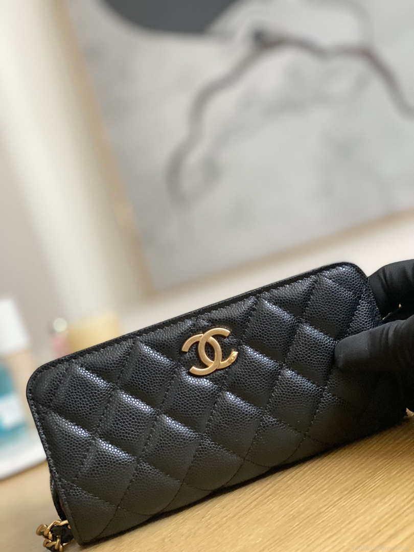 Chanel AP81210 Belt Pocket Bag Black