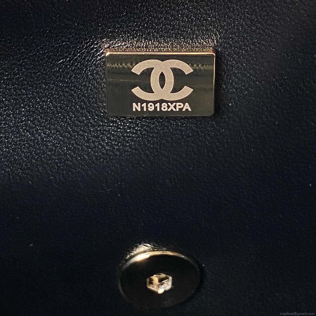 Chanel AS3791 Flap Bag Velvet and Lambskin Black