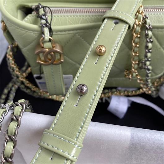 Chanel A91810 Gabrielle Small Hobo Bag Dark green