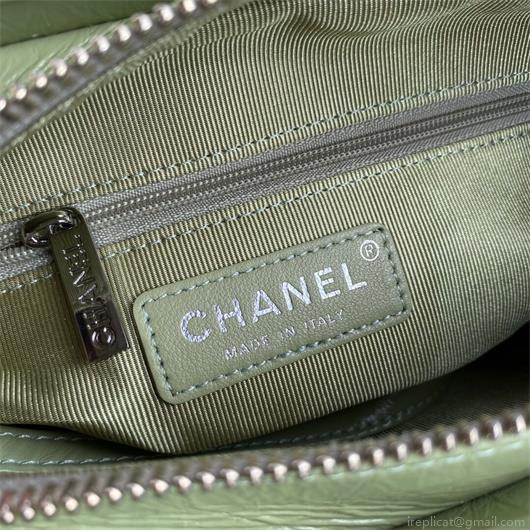 Chanel A91810 Gabrielle Small Hobo Bag Dark green