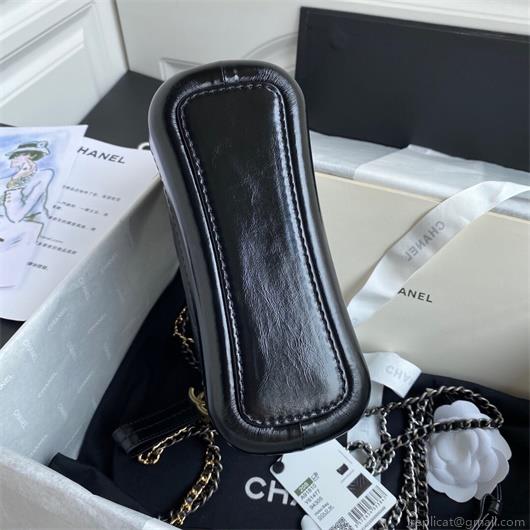 Chanel A91810 Gabrielle Small Hobo Bag Black