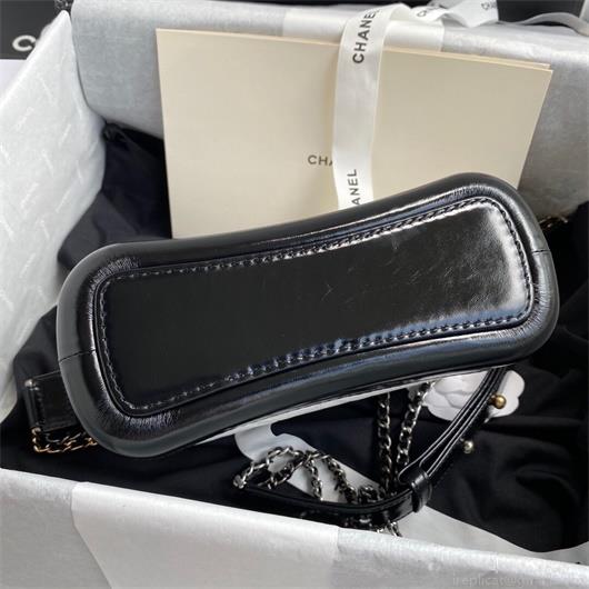Chanel A91810 Gabrielle Small Hobo Bag White