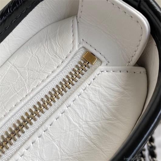 Chanel A91810 Gabrielle Small Hobo Bag White