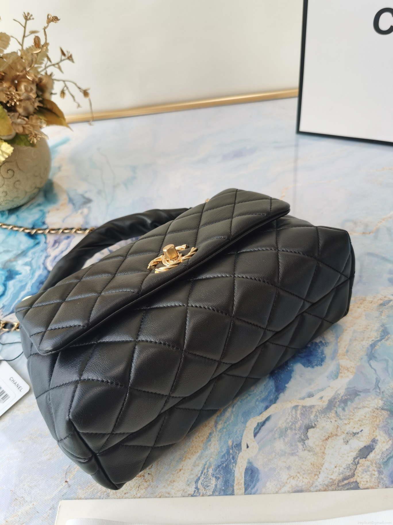 Chanel AS2044 Flap Original Lether Bag Black