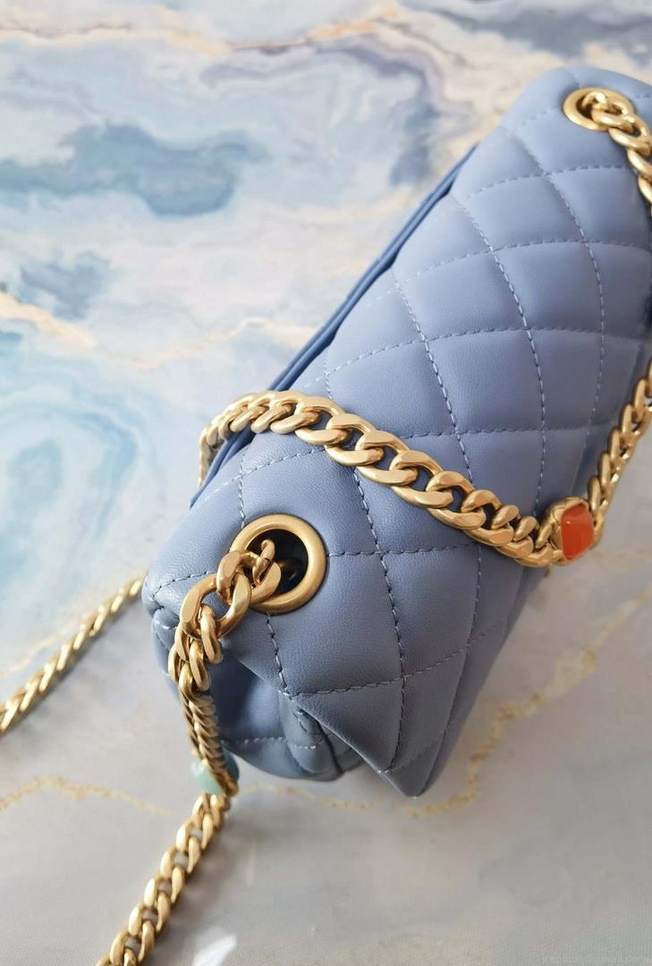 Chanel AS2380 Flap Bag Lambskin B05098 Blue