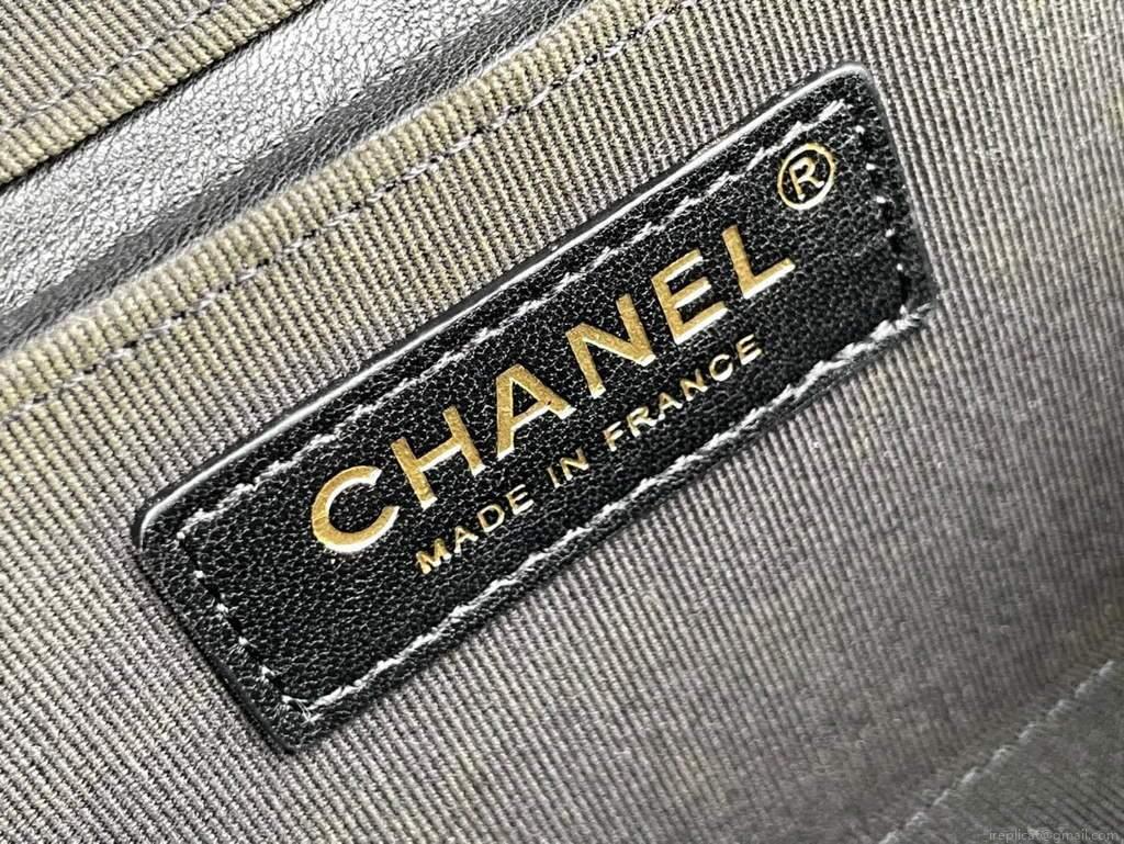 Chanel AS2630 Small Vanity Case Lambskin Black