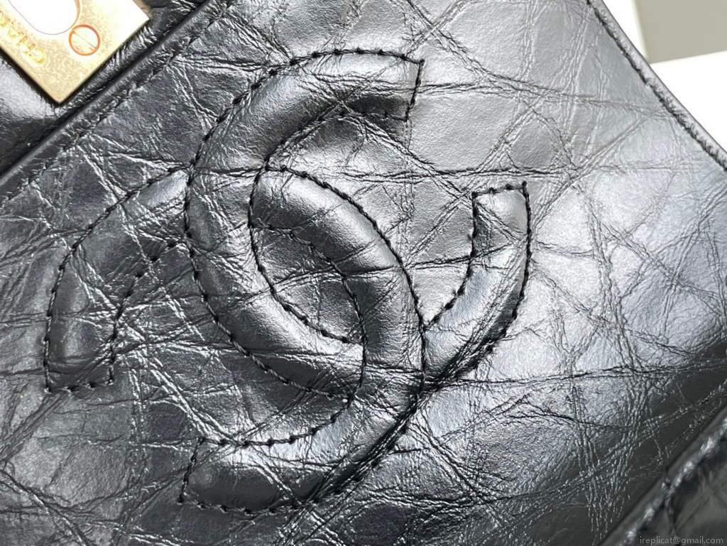 Chanel AS2695 Mini Flap Bag Calfskin Black