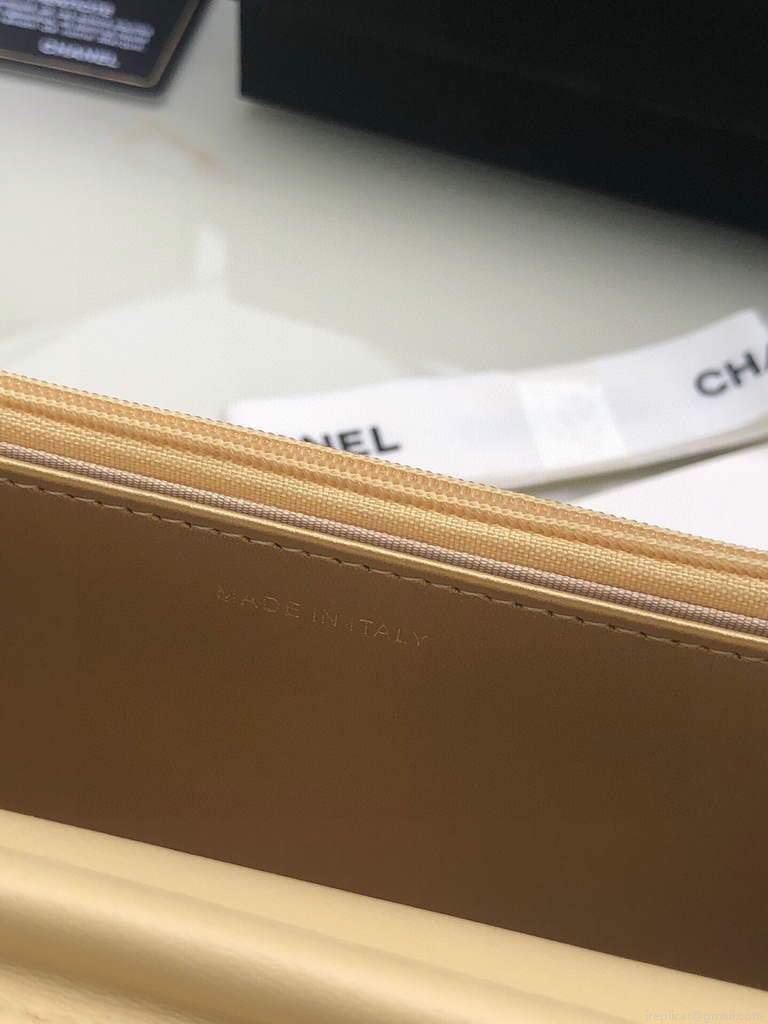 Chanel Wallet on Chain Lambskin AP1450 Apricot