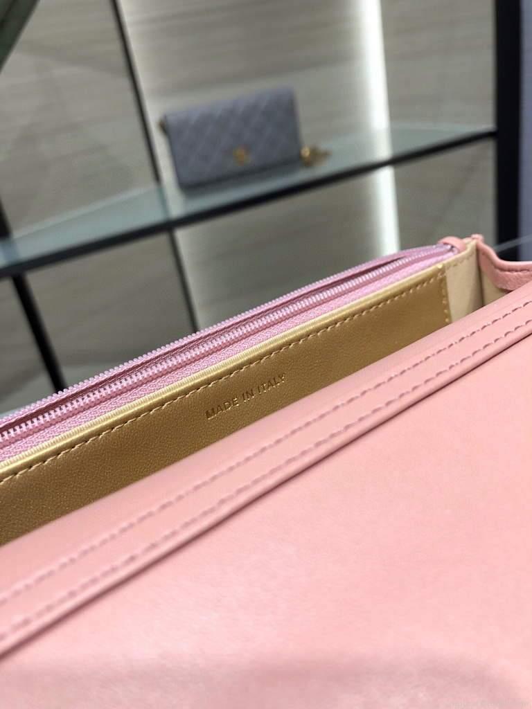 Chanel Wallet on Chain Lambskin AP1450 Pink