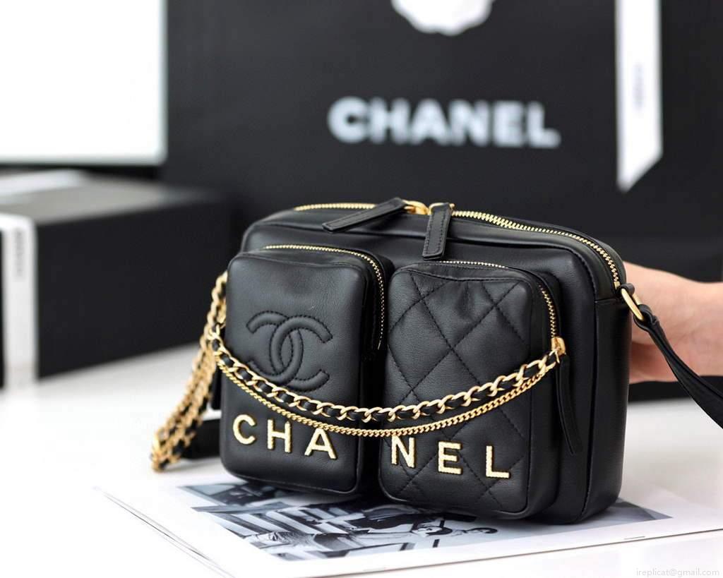 Chanel Camera Case Black AS2923 Bag
