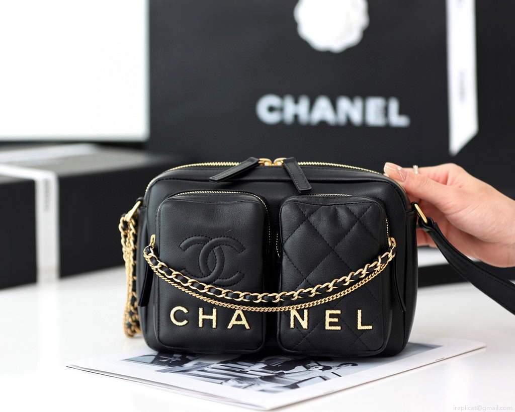 Chanel Camera Case Black AS2923 Bag