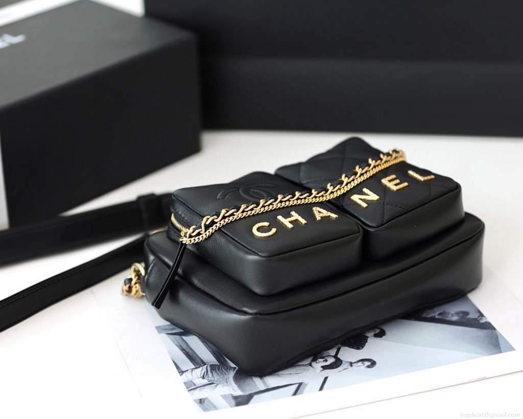 Chanel Camera Case Black AS2923 Bag
