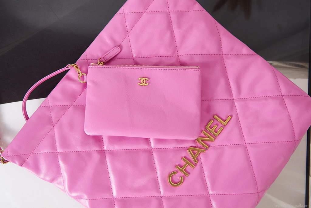 Chanel Shopping Bag Tote AS3261 Pink