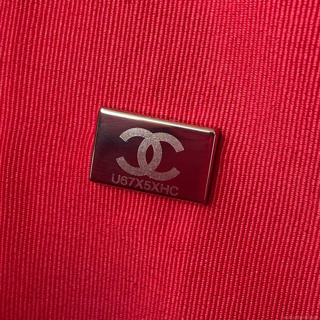 Chanel AS2927 heart clutch with chain Bag AP2784 Lambskin Black