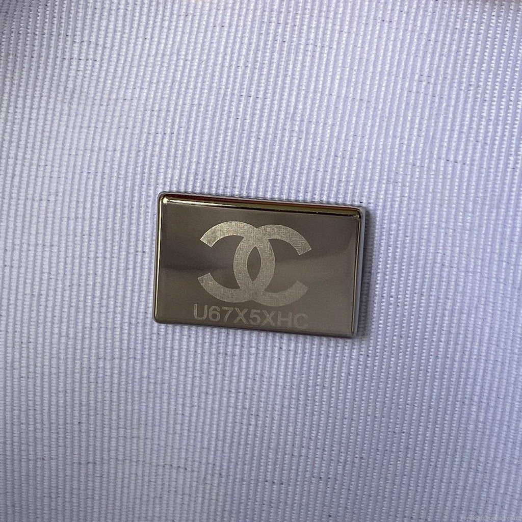 Chanel AS2928 heart clutch with chain Lambskin White AS3191