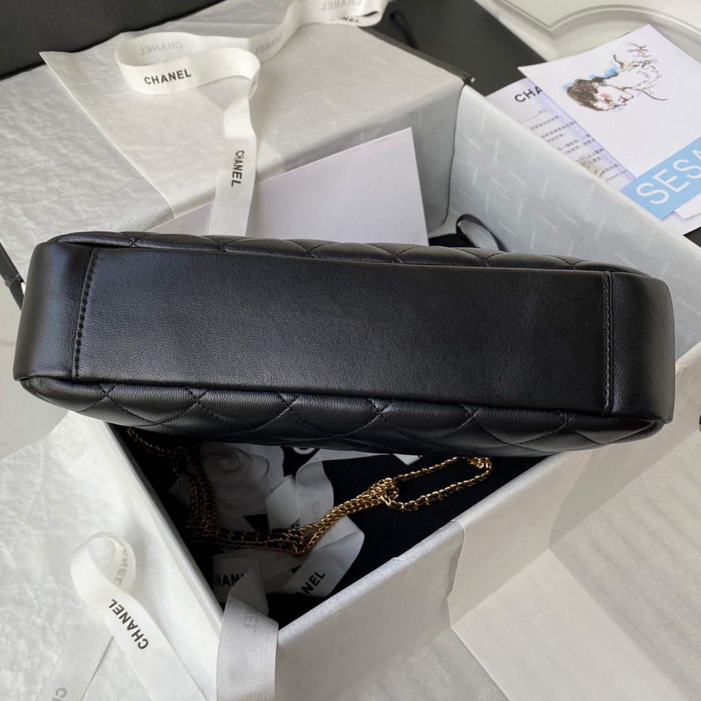 Chanel AS2977 Small Box Bag Shoulder bag Black