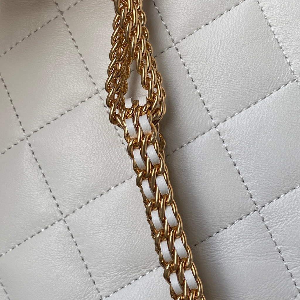 Chanel AS2977 Small Box Bag Shoulder bag White