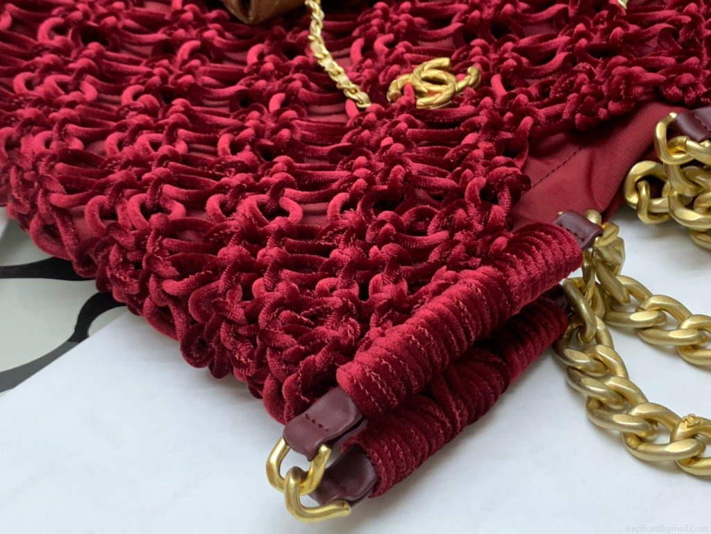 Chanel 99126 Small Box Bag Shoulder bag Red