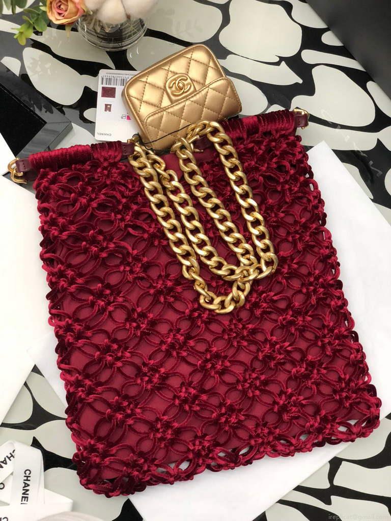 Chanel 99126 Small Box Bag Shoulder bag Red