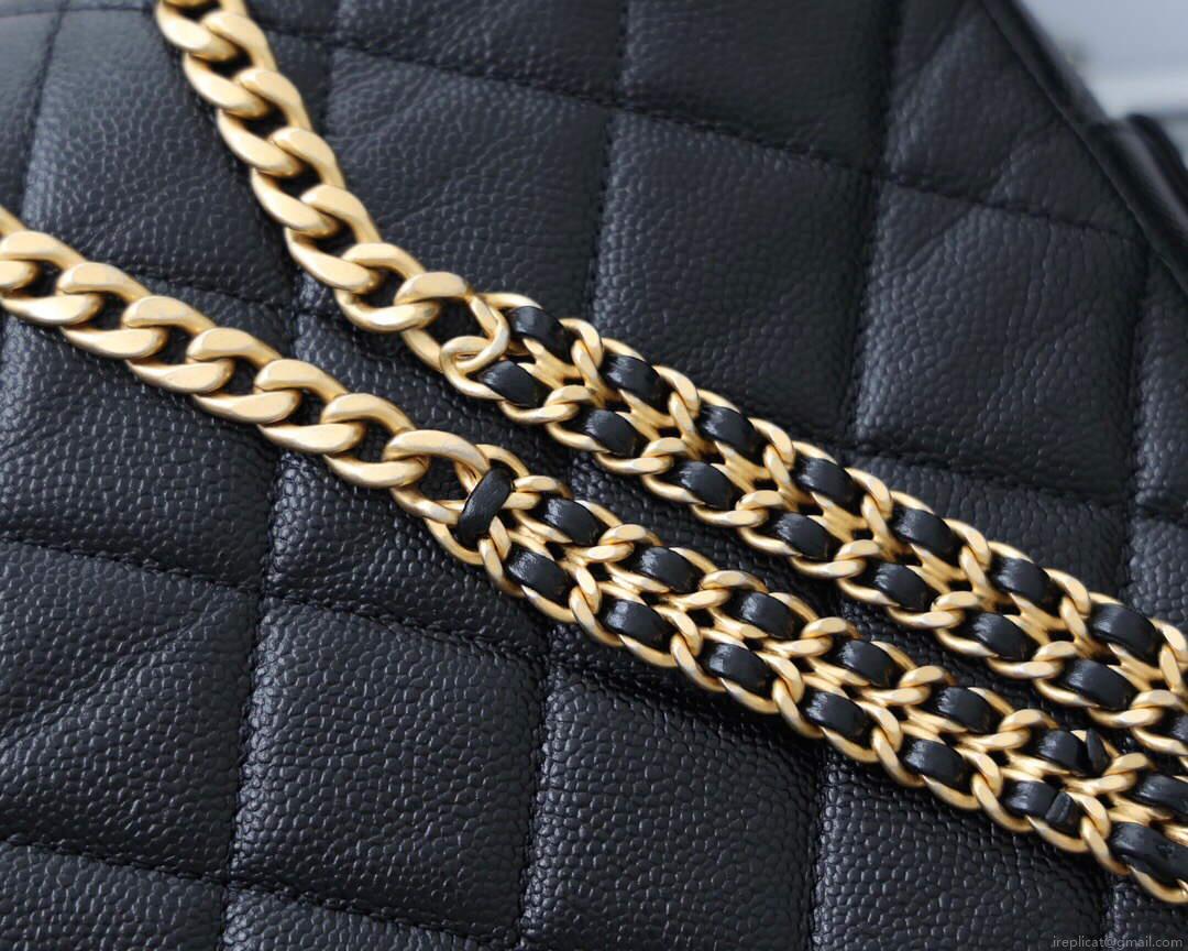 Chanel AS3108 Chanel flap bag Calfskin Black