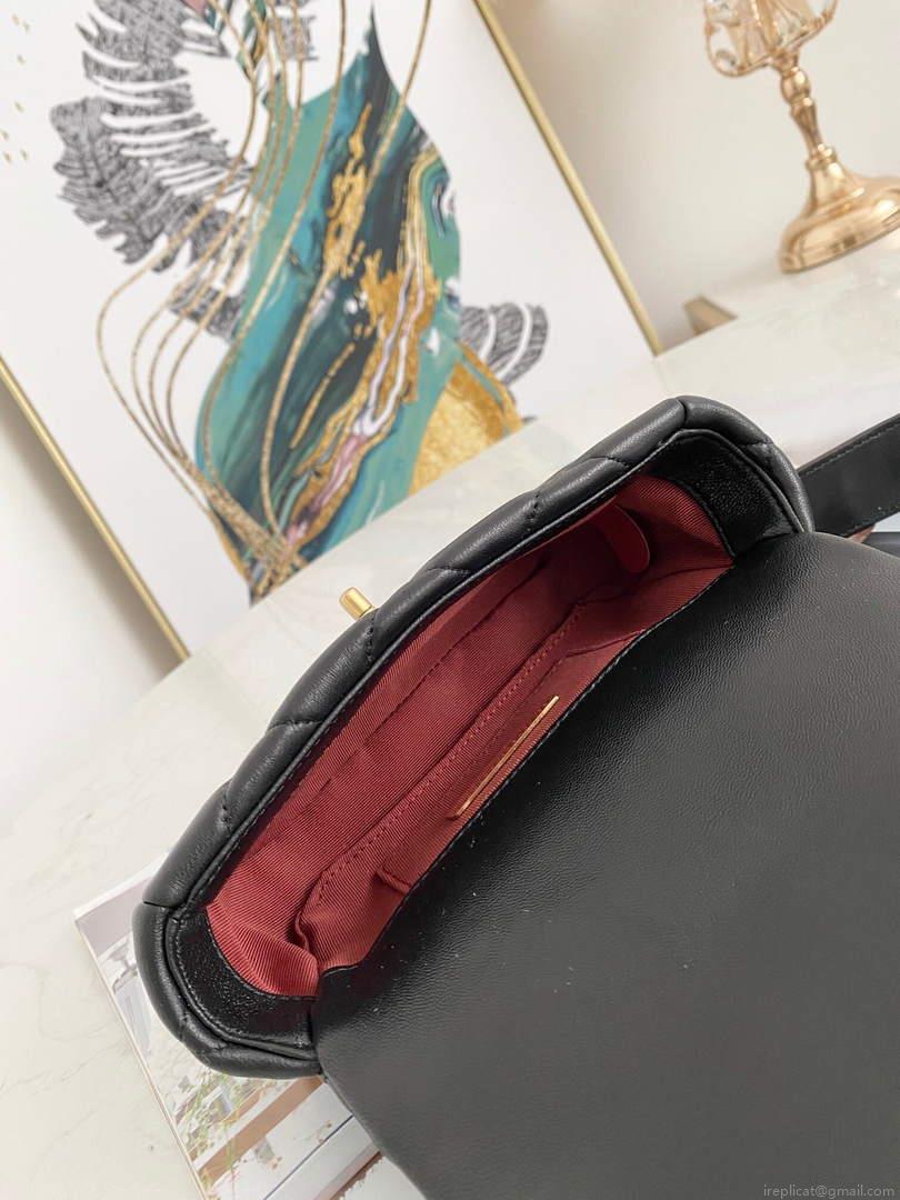 Chanel AS1163 Chanel Flap bag Lambskin Black