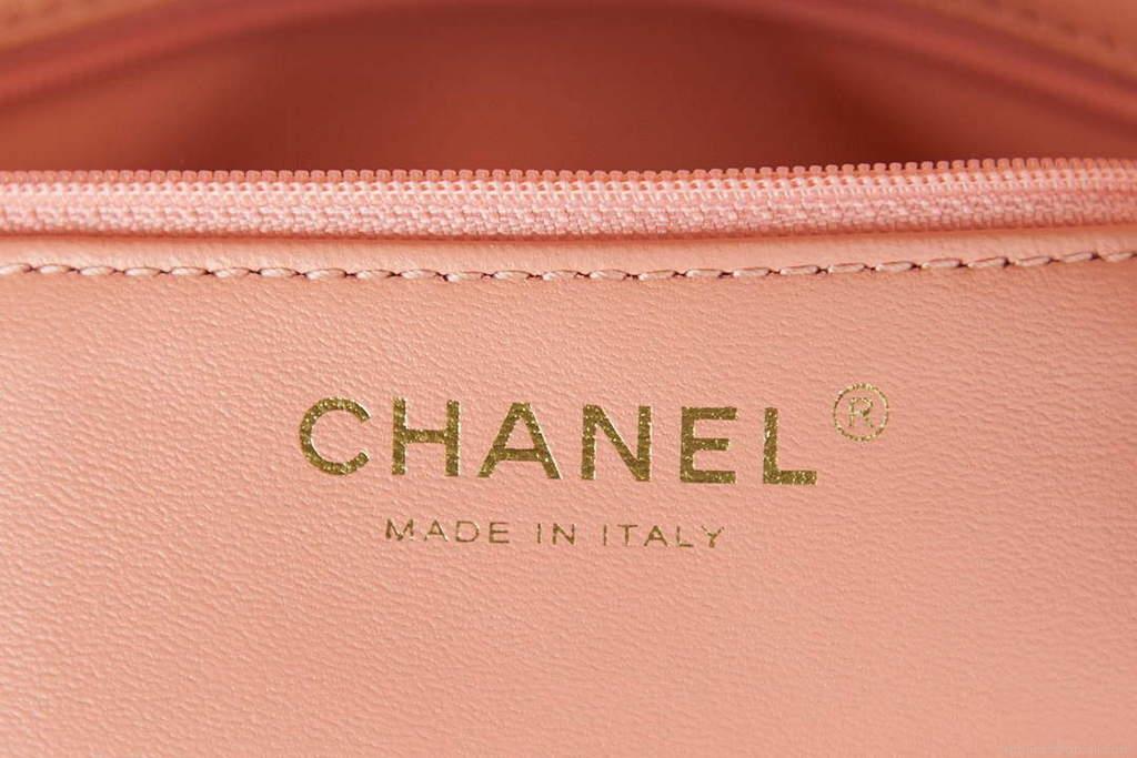 Chanel AS3113 Mini Flap Bag Lambskin Ocher Yellow