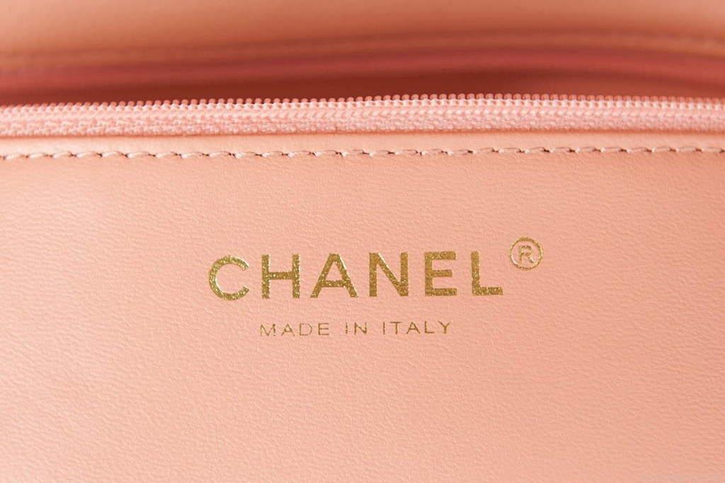 Chanel AS3114 Flap Bag Lambskin Ocher Yellow