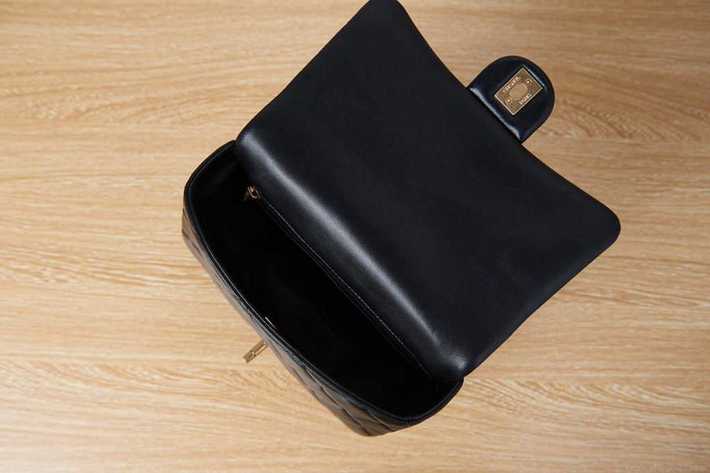 Chanel AS3114 Flap Bag Lambskin Black