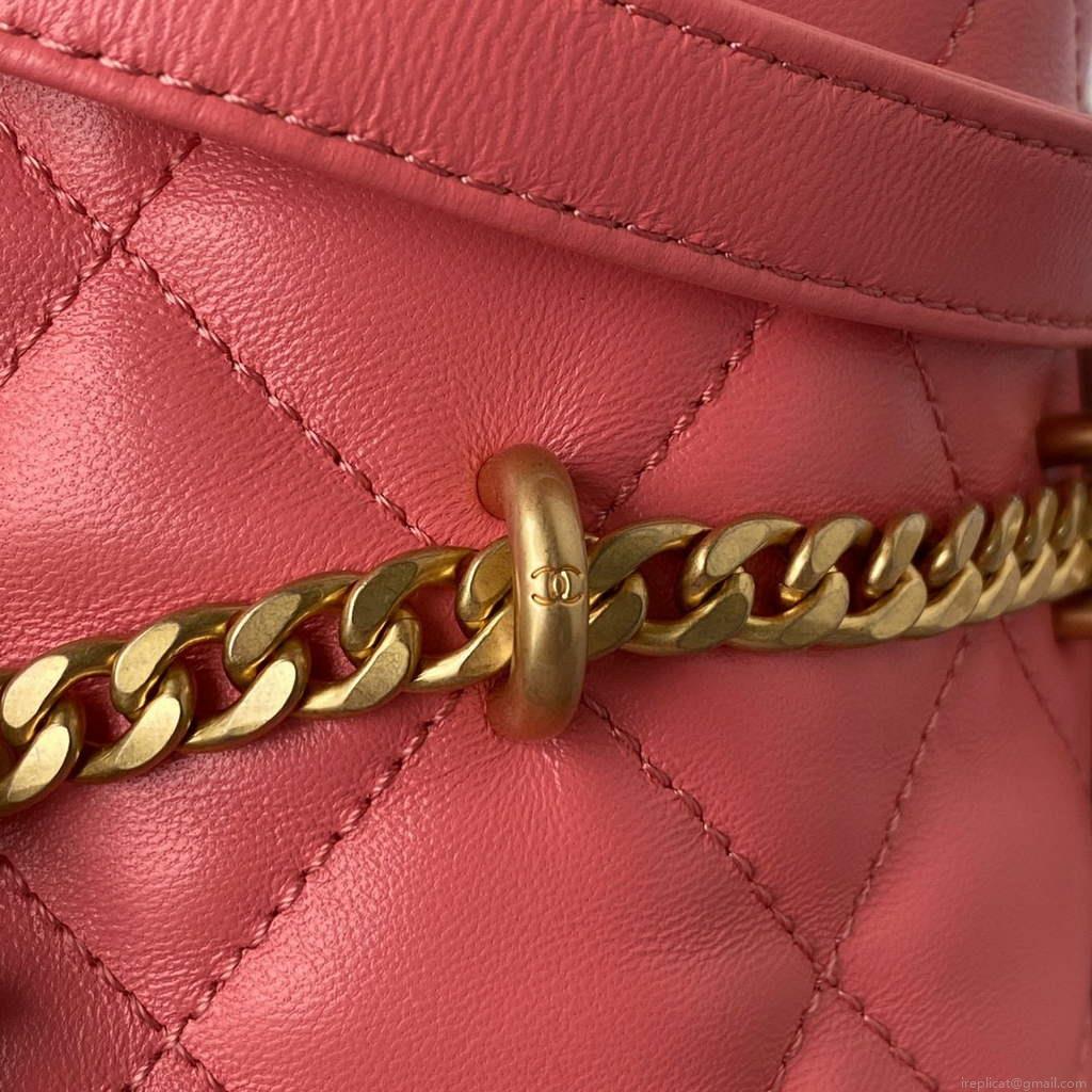 Chanel Bucket Bag Lambskin AS3116 Pink