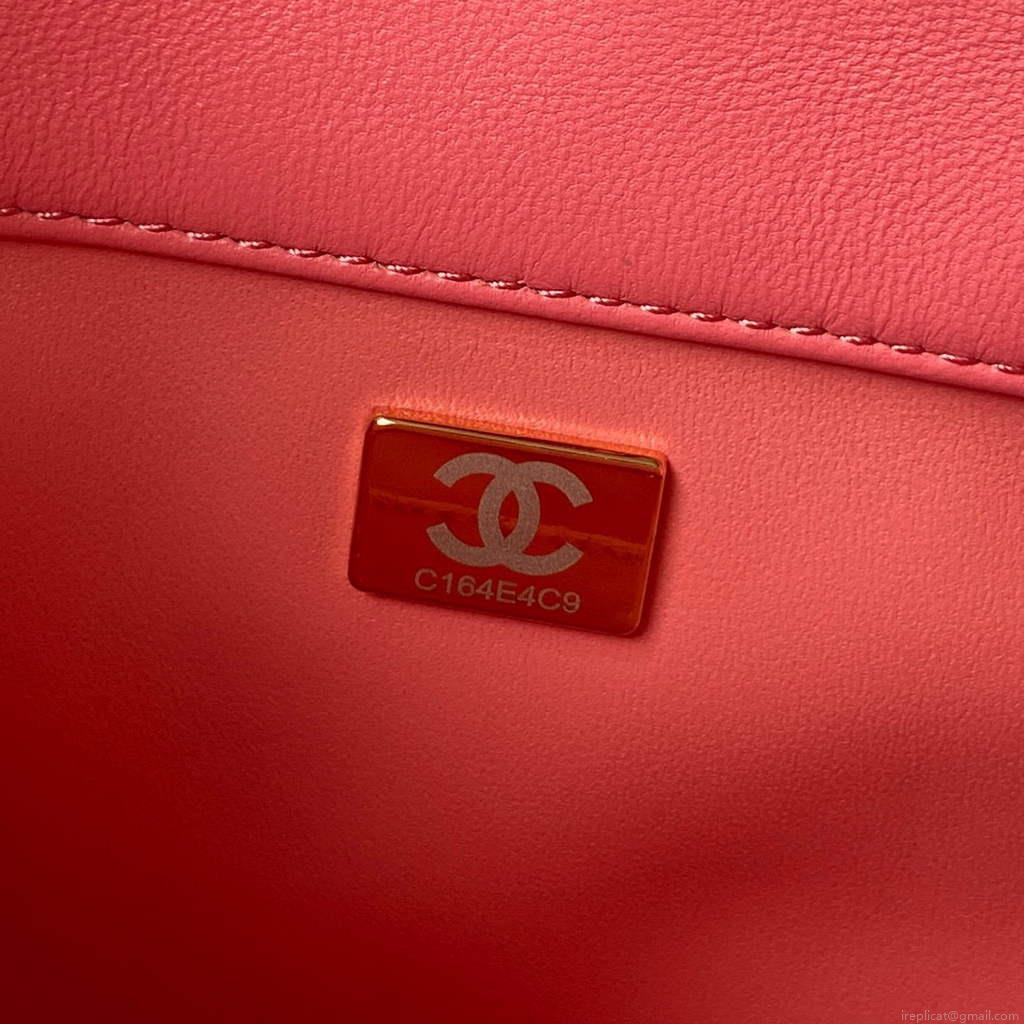 Chanel Bucket Bag Lambskin AS3116 Pink