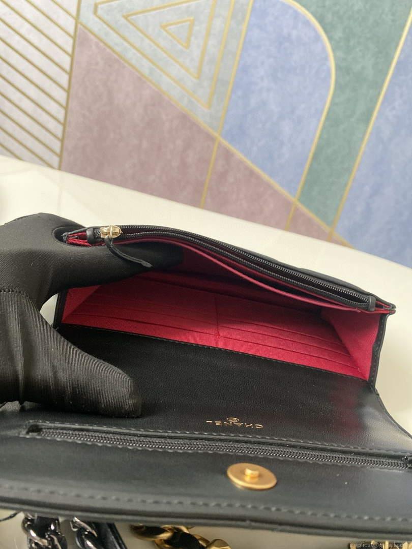 Chanel A86092 WOC Bag Lambskin Black