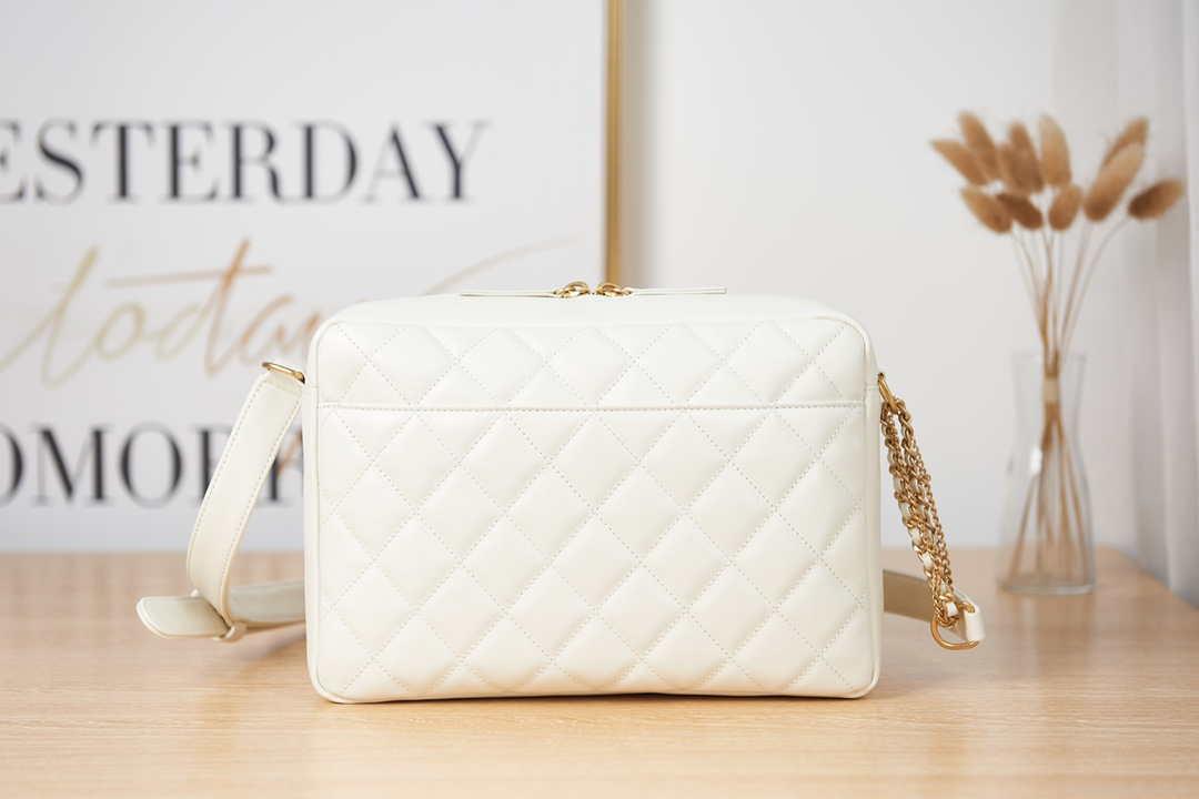Chanel AS2924 Camera Case Bag White
