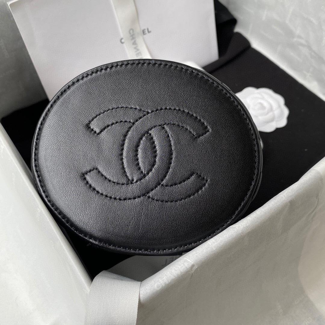 Chanel Vanity Case Lambskin AP2730 Black