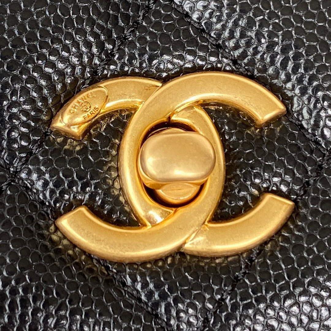 Chanel AP2840 Small Flap Bags Calfskin Black