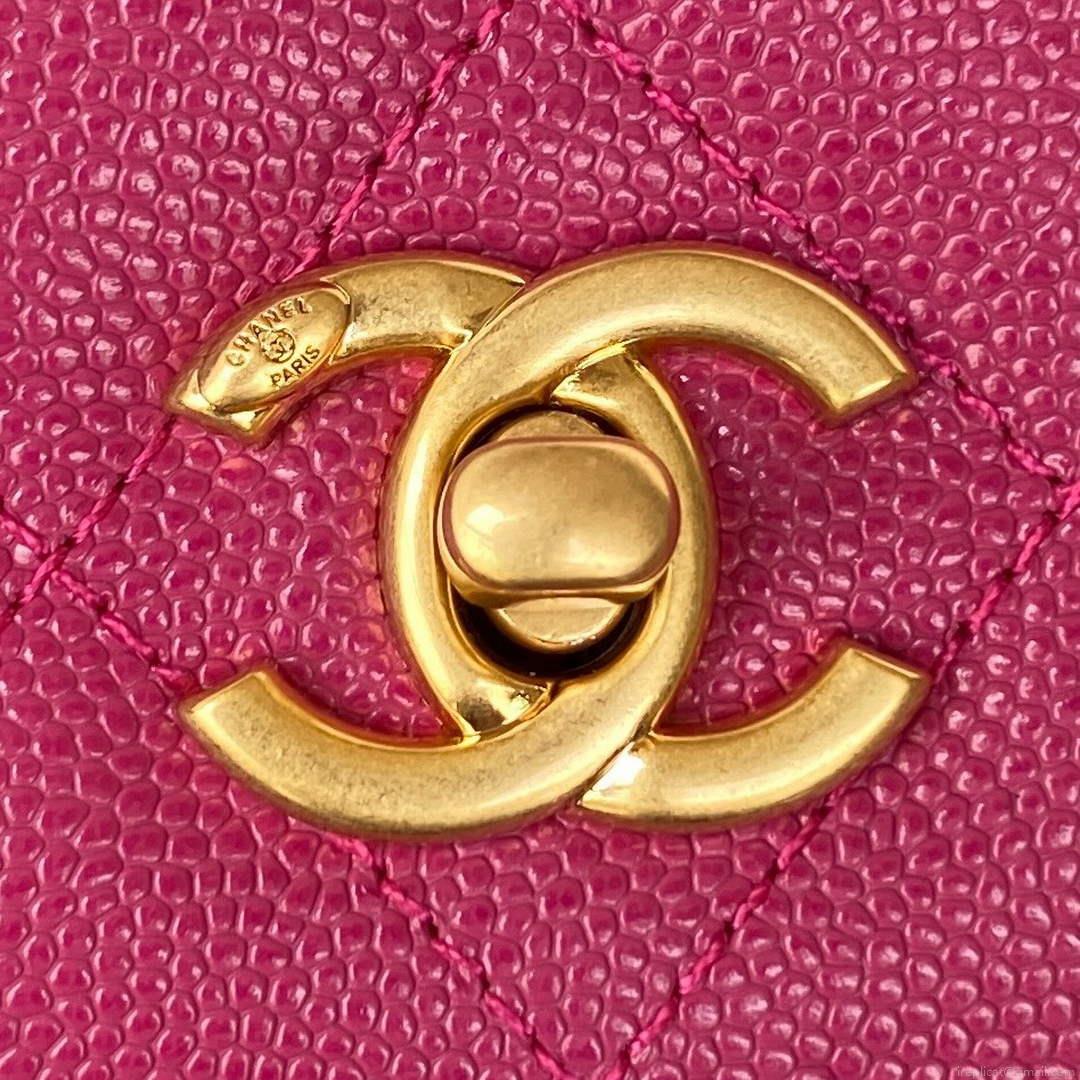 Chanel AP2840 Small Flap Bags Calfskin Purple